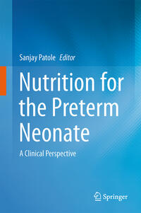 Vorderes Coverbild Nutrition for the Preterm Neonate