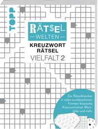 Vorderes Coverbild Rätselwelten – Kreuzworträtsel Vielfalt 2 | Der Rätselklassiker in vielen wunderschönen Formen: klassische Kreuzworträtsel, Worträder und mehr