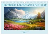 Vorderes Coverbild Himmlische Landschaften des Lichts (Wandkalender 2025 DIN A4 quer), CALVENDO Monatskalender