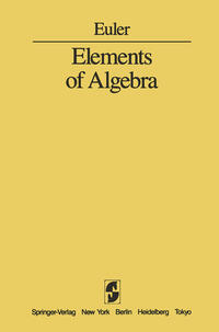 Vorderes Coverbild Elements of Algebra