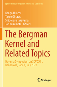 Vorderes Coverbild The Bergman Kernel and Related Topics