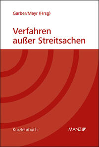 Vorderes Coverbild Verfahren außer Streitsachen