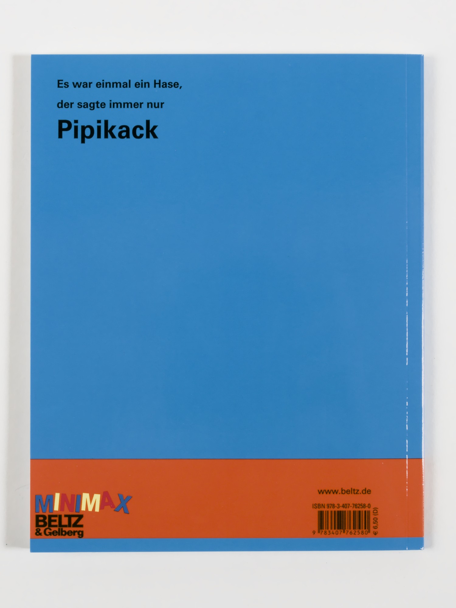 Rückseitencover Pipikack