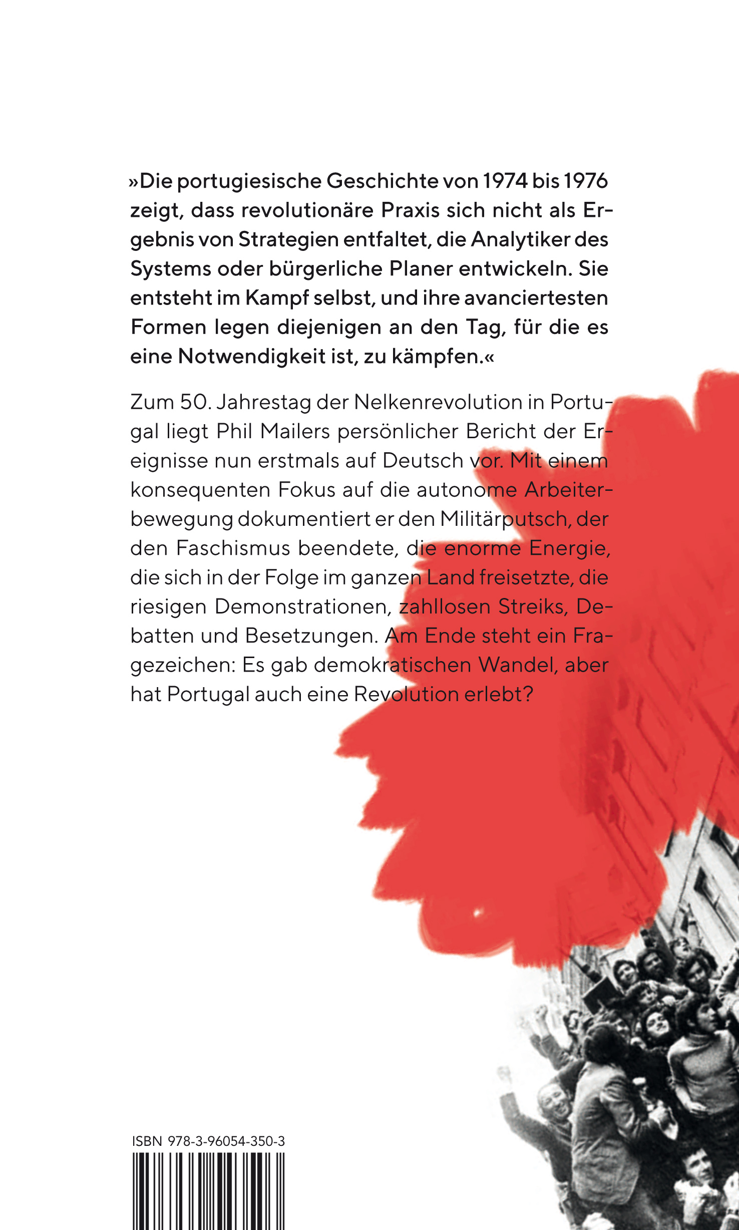 Rückseitencover Portugal – Die unmögliche Revolution?
