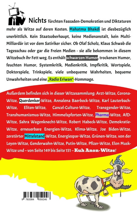 Rückseitencover Kommt ein Verschwörungstheoretiker zum Arzt...
