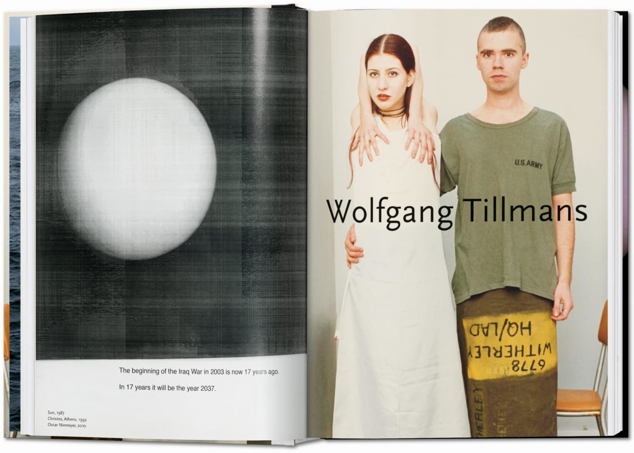 Beispielinhalt (Bild) Wolfgang Tillmans. four books. 45th Ed.