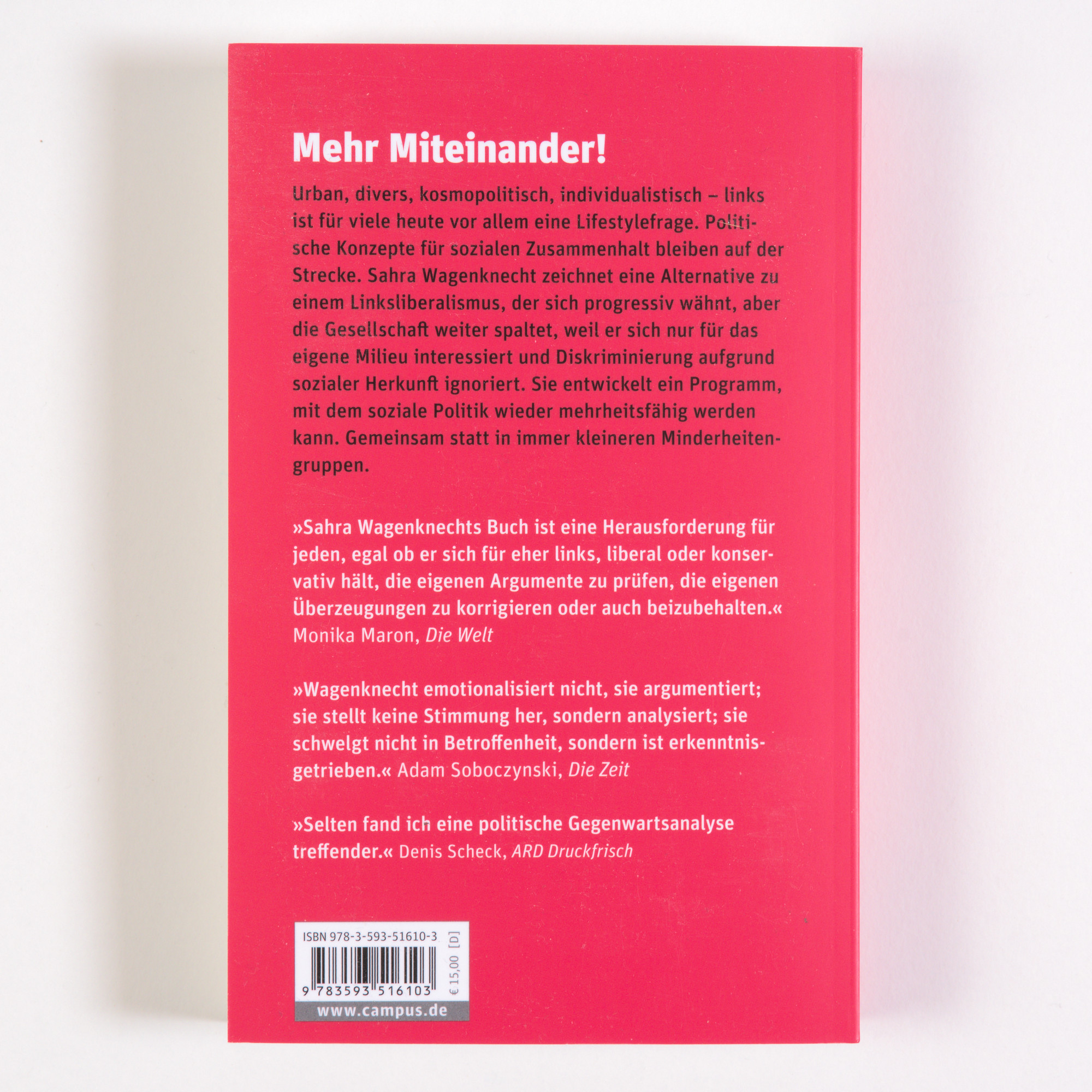 Rückseitencover Die Selbstgerechten