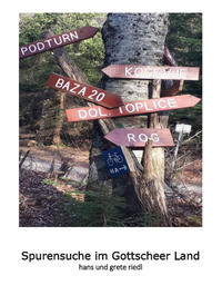 Vorderes Coverbild Spurensuche im Gottscheer Land