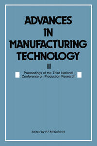 Vorderes Coverbild Advances in Manufacturing Technology II