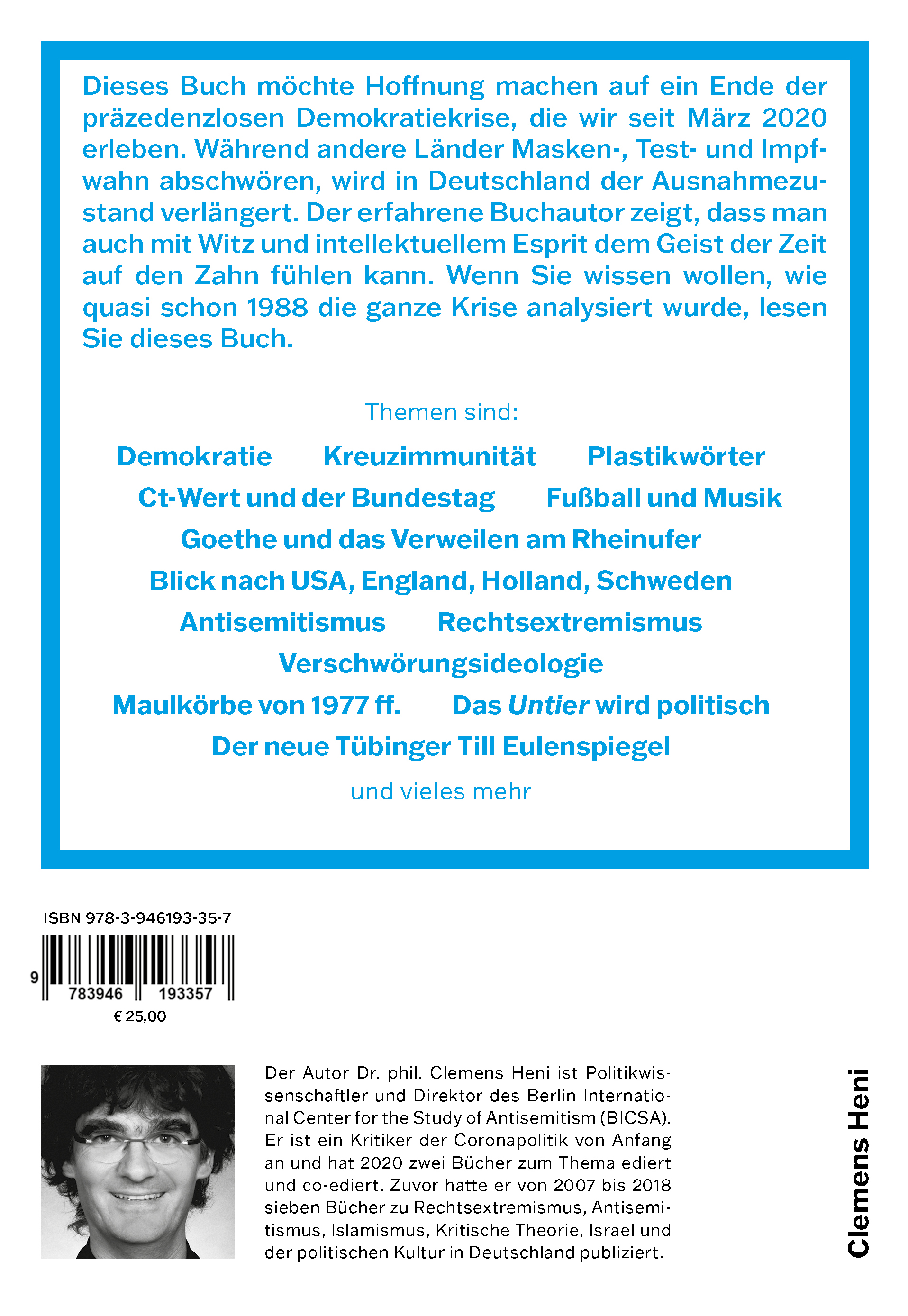 Rückseitencover Die unheilbar Gesunden