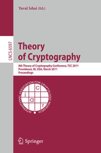 Vorderes Coverbild Theory of Cryptography