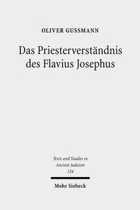 Vorderes Coverbild Das Priesterverständnis des Flavius Josephus