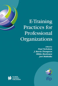 Vorderes Coverbild E-Training Practices for Professional Organizations