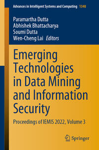 Vorderes Coverbild Emerging Technologies in Data Mining and Information Security
