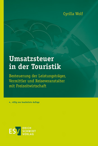 Vorderes Coverbild Umsatzsteuer in der Touristik