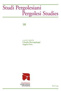 Vorderes Coverbild Studi Pergolesiani- Pergolesi Studies