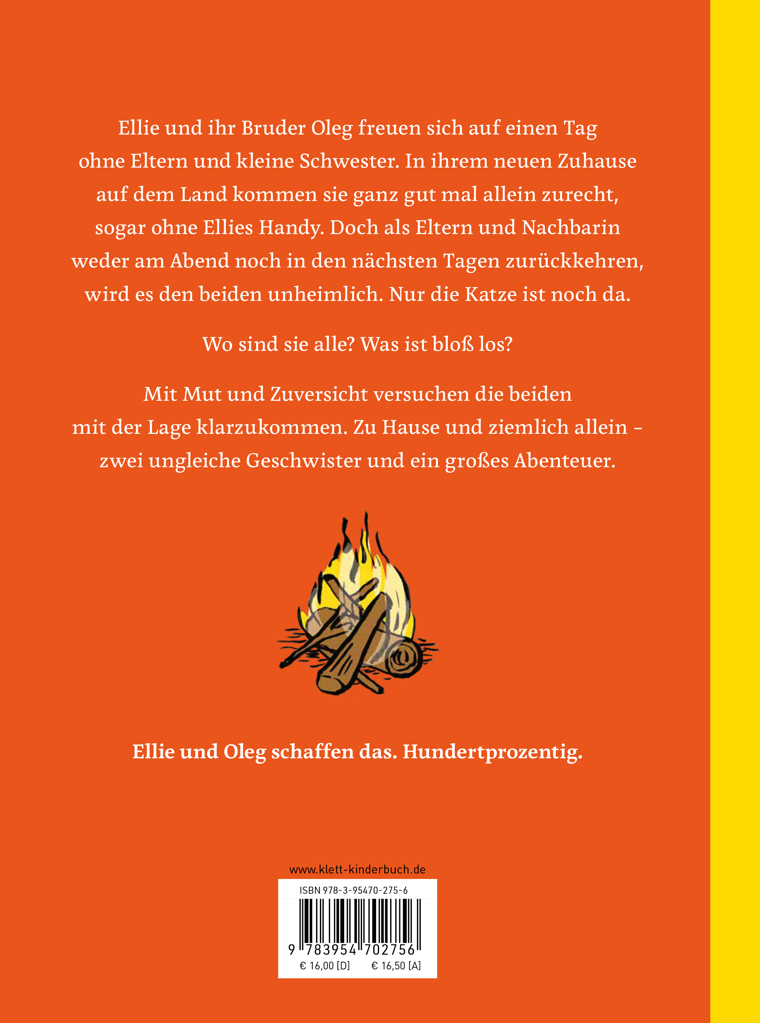 Rückseitencover Ellie & Oleg - außer uns ist keiner hier
