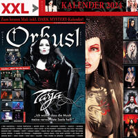 Vorderes Coverbild Orkus!-Edition mit KALENDER 2024: Ausgabe Winter 2023/2024