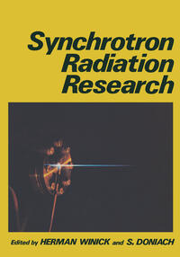 Vorderes Coverbild Synchrotron Radiation Research