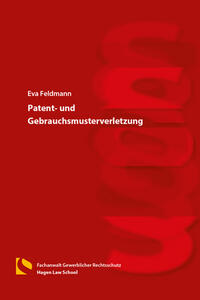 Vorderes Coverbild Patent- und Gebrauchsmusterverletzung