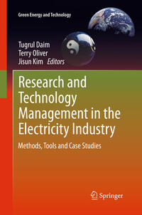 Vorderes Coverbild Research and Technology Management in the Electricity Industry