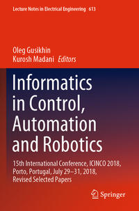 Vorderes Coverbild Informatics in Control, Automation and Robotics