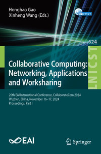 Vorderes Coverbild Collaborative Computing: Networking, Applications and Worksharing
