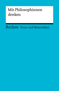 Vorderes Coverbild Mit Philosophinnen denken