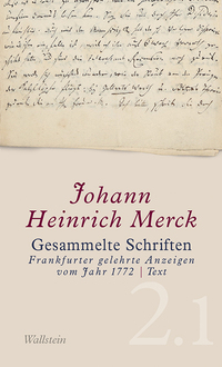 Vorderes Coverbild Gesammelte Schriften