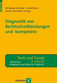 Vorderes Coverbild Diagnostik von Rechtschreibleistungen und -kompetenz