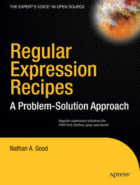 Vorderes Coverbild Regular Expression Recipes