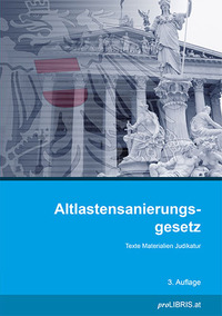 Vorderes Coverbild Altlastensanierungsgesetz