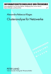 Vorderes Coverbild Clusteranalyse für Netzwerke