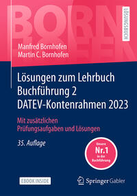 Vorderes Coverbild Lösungen zum Lehrbuch Buchführung 2 DATEV-Kontenrahmen 2023