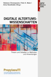 Vorderes Coverbild Digitale Altertumswissenschaften