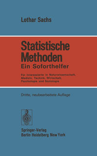 Vorderes Coverbild Statistische Methoden