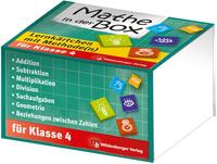 Vorderes Coverbild Mathe in der Box – Lernkärtchen mit Methode(n), Klasse 4