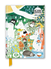 Vorderes Coverbild Premium Notizbuch Blank DIN A5: Tove Jansson, Die wunderbare Reise ins Mumintal