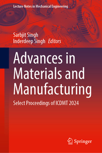 Vorderes Coverbild Advances in Materials and Manufacturing