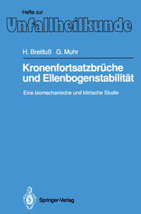 Vorderes Coverbild Kronenfortsatzbrüche und Ellenbogenstabilität