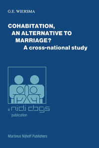 Vorderes Coverbild Cohabitation, an alternative to marriage?