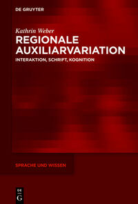 Vorderes Coverbild Regionale Auxiliarvariation