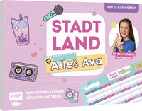 Vorderes Coverbild Stadt, Land, Alles Ava – Der Spieleklassiker für Kids und Teens