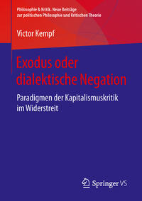 Vorderes Coverbild Exodus oder dialektische Negation