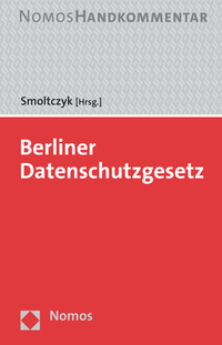 Vorderes Coverbild Berliner Datenschutzgesetz