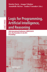 Vorderes Coverbild Logic for Programming, Artificial Intelligence, and Reasoning