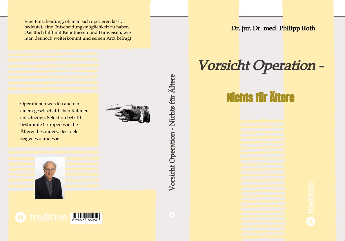 Gesamtes Coverbild Vorsicht Operation