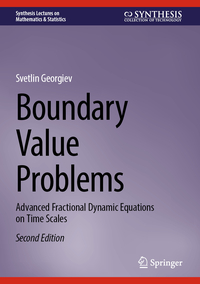 Vorderes Coverbild Boundary Value Problems