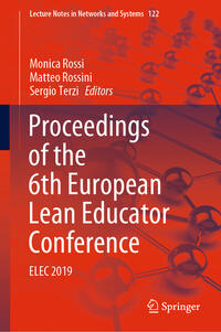 Vorderes Coverbild Proceedings of the 6th European Lean Educator Conference
