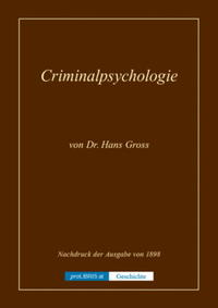 Vorderes Coverbild Criminalpsychologie - Geschichte